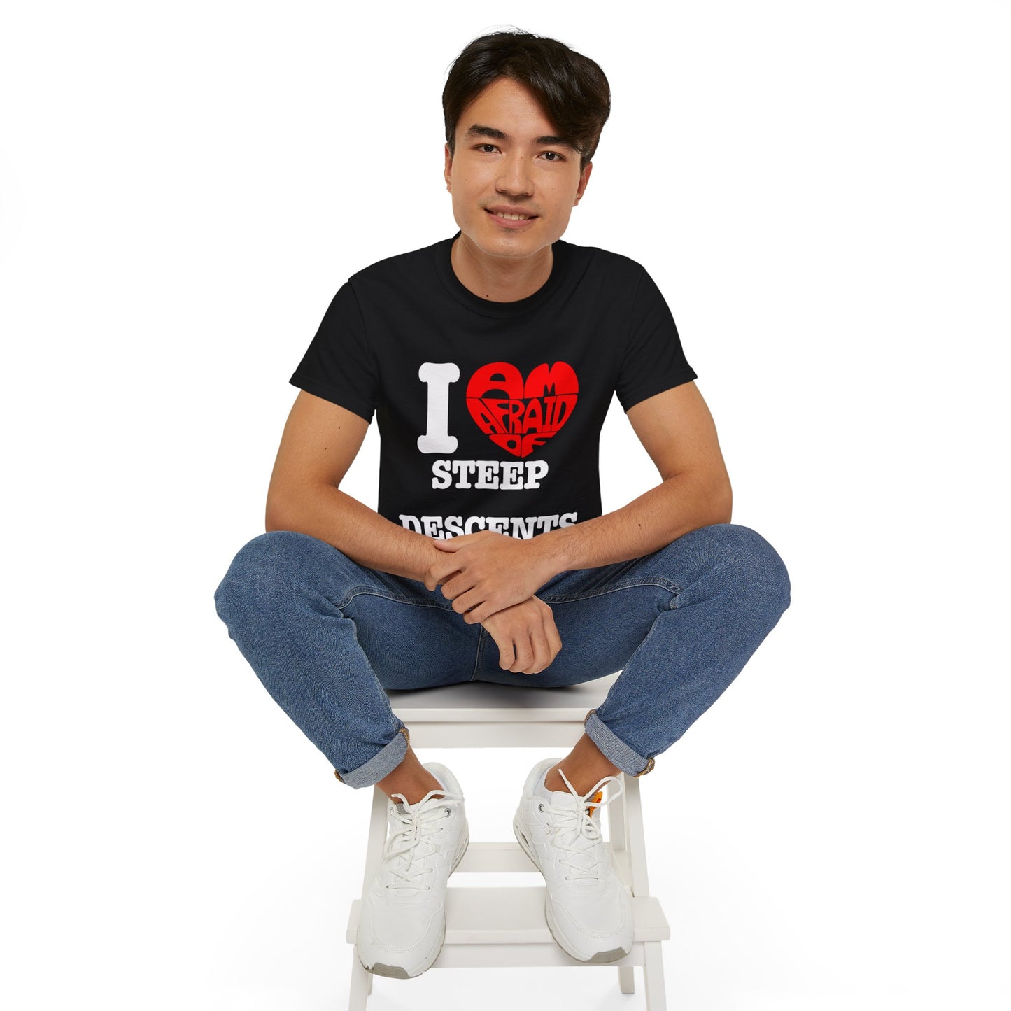 I Love Steep Descents - Unisex Ultra Cotton Tee