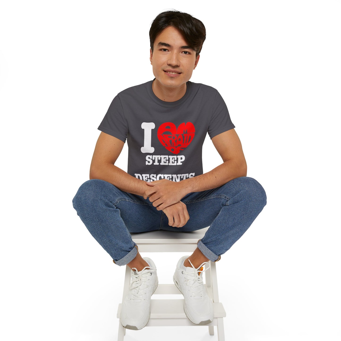 I Love Steep Descents - Unisex Ultra Cotton Tee