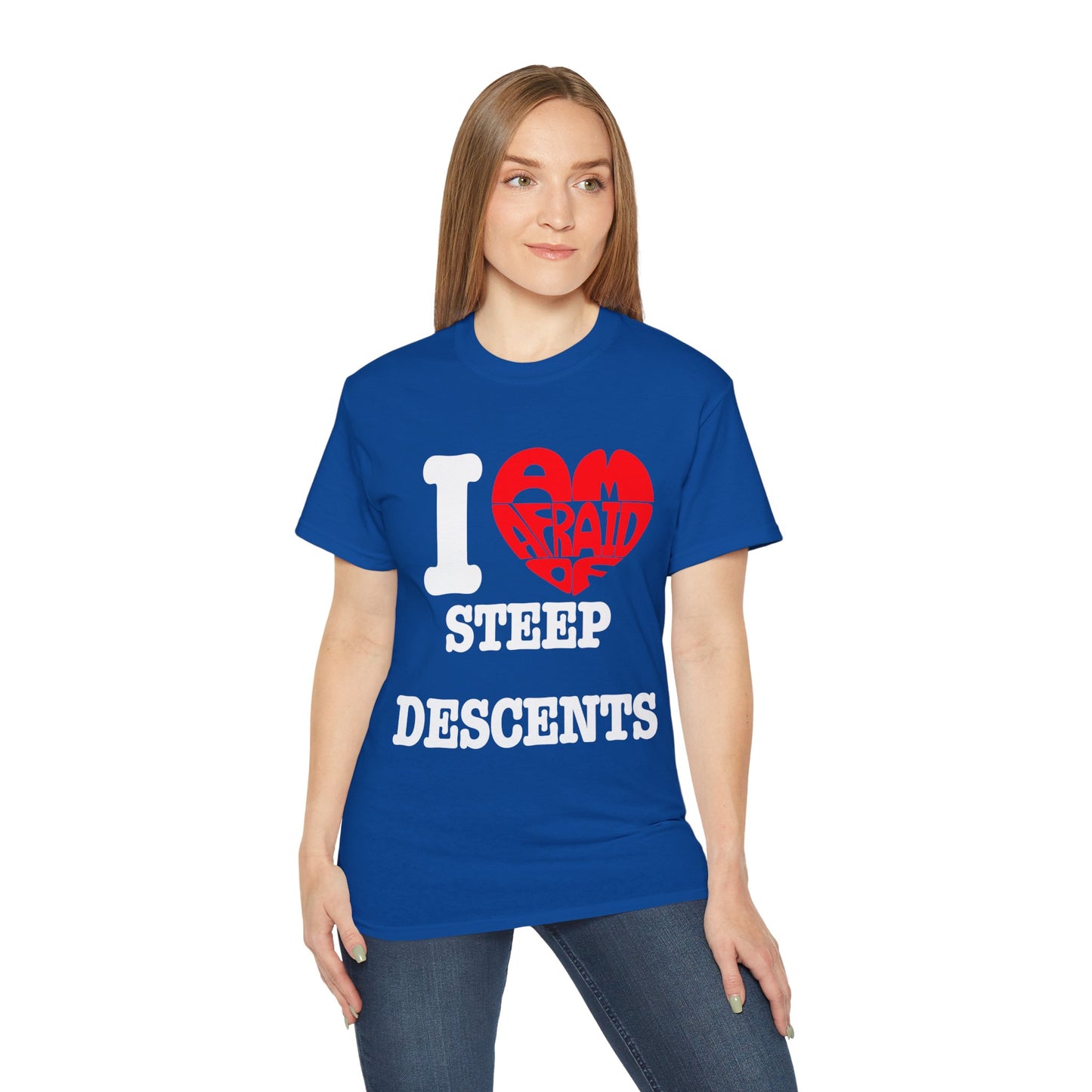 I Love Steep Descents - Unisex Ultra Cotton Tee
